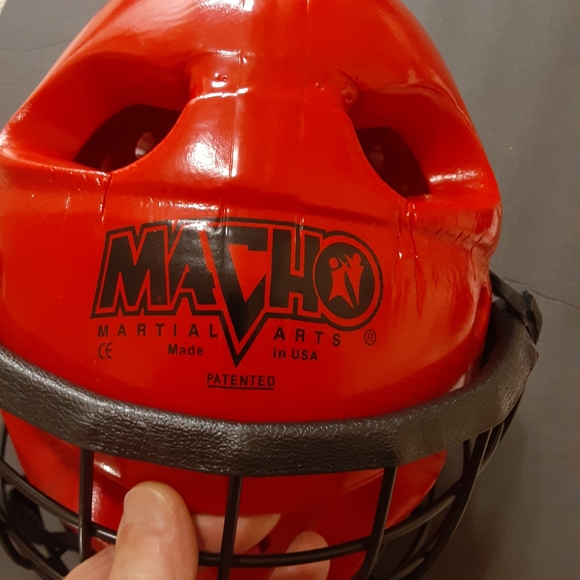 MACHO Other Macho Martial Arts Made In Usa Head Protector With